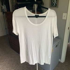 Knit short sleeve tee